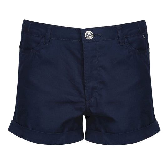 Navy - Front - Regatta Childrens-Kids Denisha Shorts