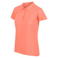 Fusion Coral - Close up - Regatta Womens-Ladies Sinton Polo Shirt