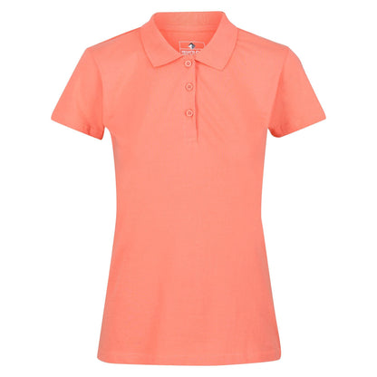 Fusion Coral - Front - Regatta Womens-Ladies Sinton Polo Shirt