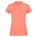Fusion Coral - Front - Regatta Womens-Ladies Sinton Polo Shirt