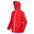 True Red - Close up - Regatta Womens-Ladies Baysea Waterproof Jacket