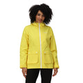 Maize Yellow - Back - Regatta Womens-Ladies Baysea Waterproof Jacket
