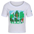 White - Front - Regatta Childrens-Kids Peppa Pig Short-Sleeved T-Shirt