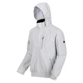 Silver Grey - Lifestyle - Regatta Mens Feelding Linear Waterproof Bomber Jacket