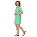 Vibrant Green - Back - Regatta Womens-Ladies Balia Ditsy Print Swing Dress