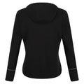 Black - Lifestyle - Regatta Womens-Ladies Textured Fleece Full Zip Hoodie