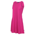 Fuchsia - Close up - Regatta Womens-Ladies Kaimana Plain Swing Dress