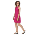 Fuchsia - Side - Regatta Womens-Ladies Kaimana Plain Swing Dress