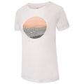 White - Close up - Dare 2B Womens-Ladies Peace of Mind Mountain T-Shirt