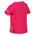 Pink Fusion - Pack Shot - Regatta Childrens-Kids Peppa Pig Flower Short-Sleeved T-Shirt