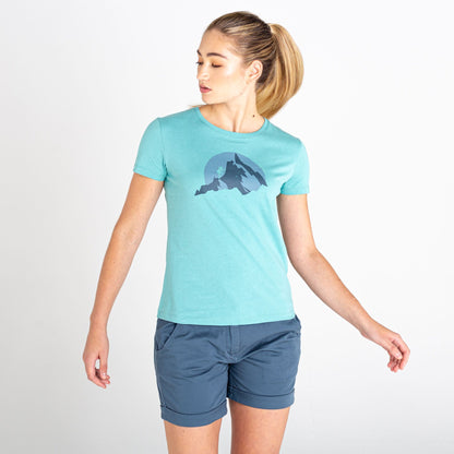 Meadowbrook Green - Side - Dare 2B Womens-Ladies Peace of Mind Mountain Climbing T-Shirt