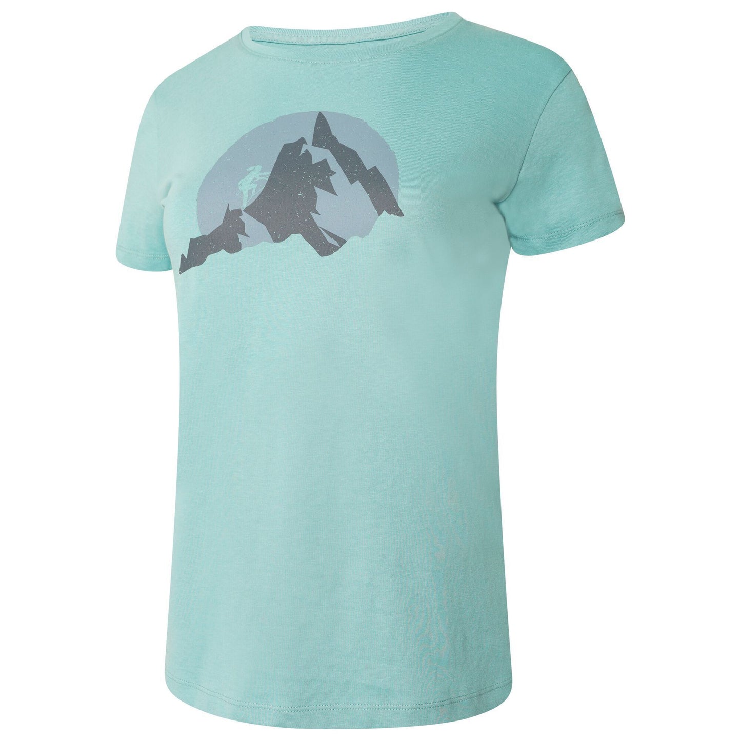 Meadowbrook Green - Close up - Dare 2B Womens-Ladies Peace of Mind Mountain Climbing T-Shirt