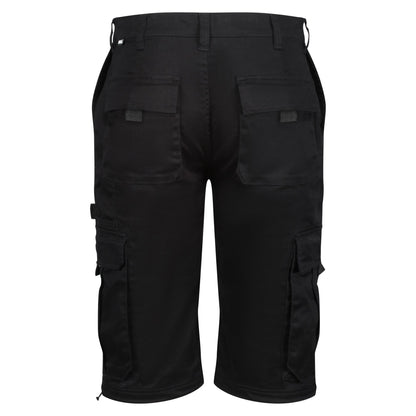 Black - Lifestyle - Regatta Professional Mens Cargo Shorts