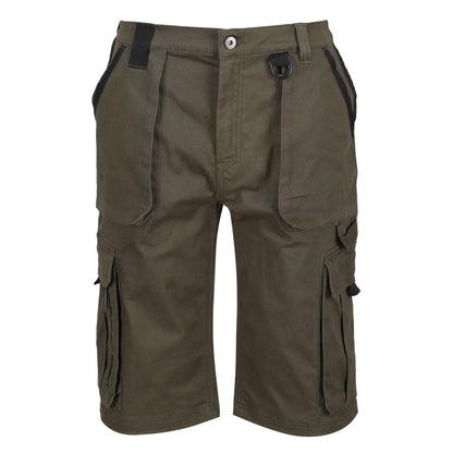 Khaki - Front - Regatta Professional Mens Cargo Shorts