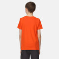 Magma Orange - Lifestyle - Regatta Childrens-Kids Bosley V Rectangle T-Shirt