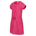 Pink Fusion - Close up - Regatta Childrens-Kids Catrinel Animal Print Casual Dress