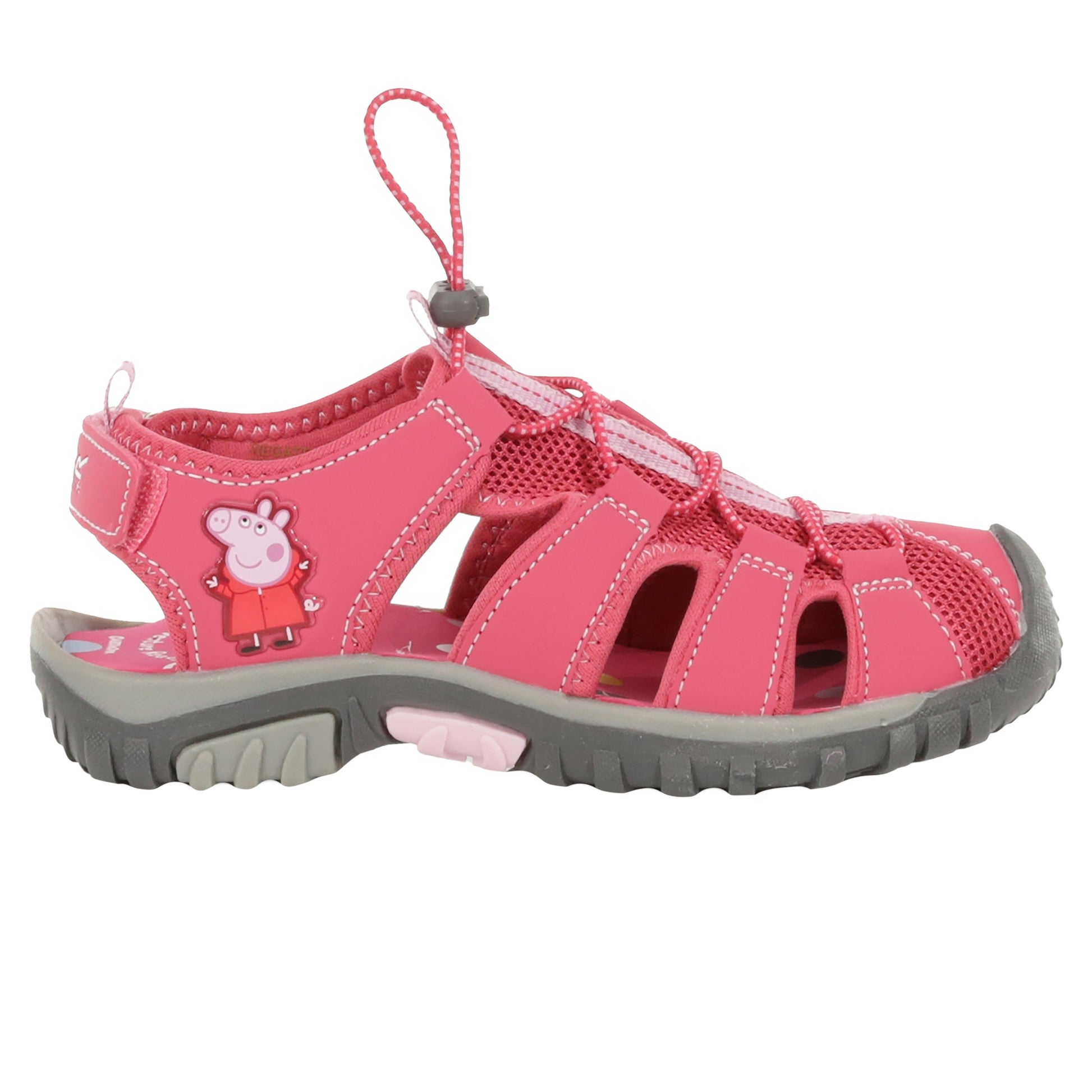 Bright Blush - Back - Regatta Childrens-Kids Peppa Pig Sandals