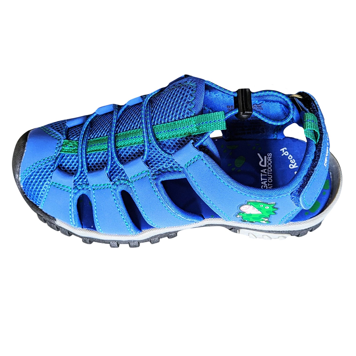Oxford Blue - Side - Regatta Childrens-Kids Peppa Pig Sandals