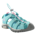 Aruba Blue-Atlantis - Front - Regatta Childrens-Kids Peppa Pig Sandals