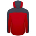 Danger Red-Orion Grey - Back - Dare 2B Mens The Jenson Button Edit - Diluent Recycled Waterproof Jacket