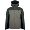 Agave Green-Fern Green - Front - Dare 2B Mens The Jenson Button Edit - Diluent Recycled Waterproof Jacket
