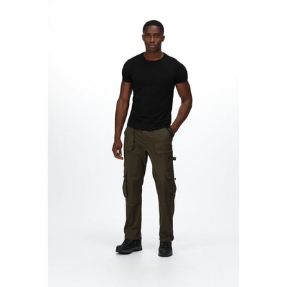 Khaki - Back - Regatta Professional Mens Work Trousers