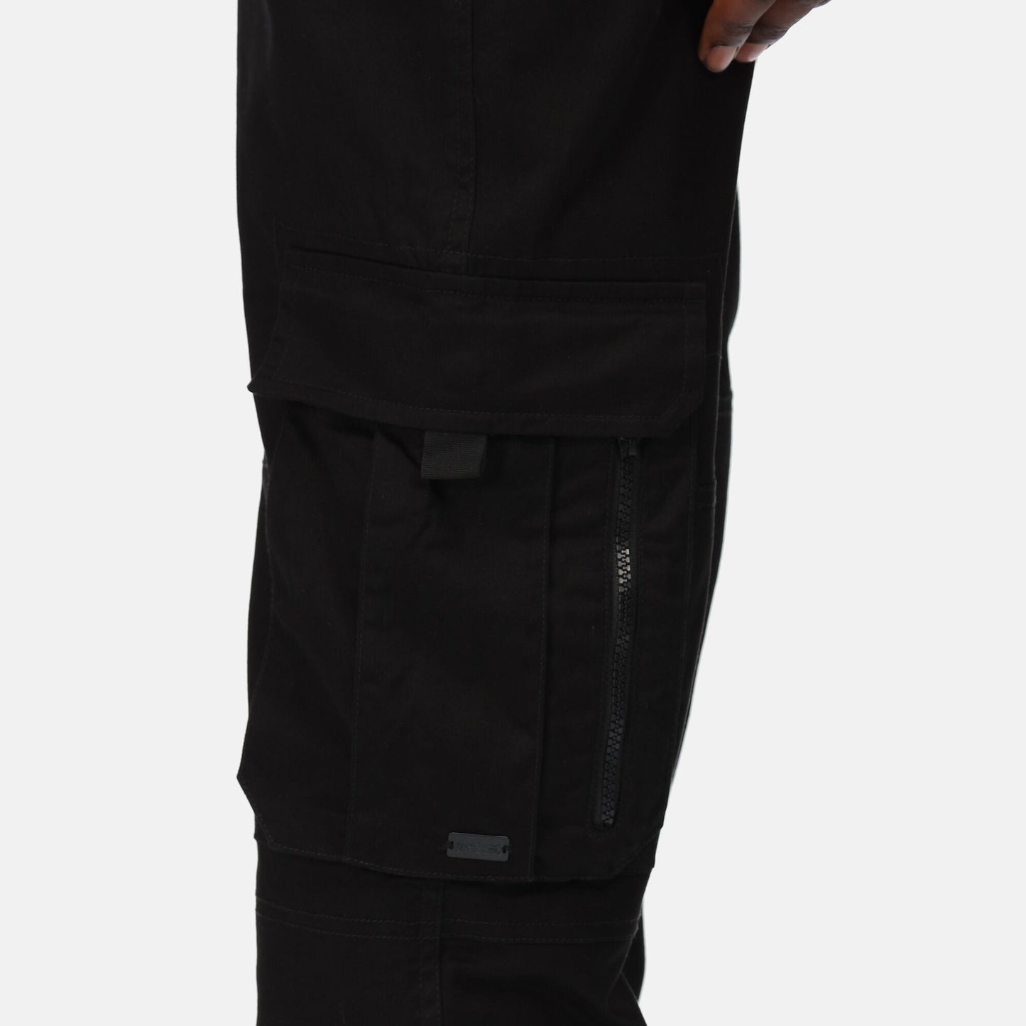Black - Pack Shot - Regatta Professional Mens Work Trousers