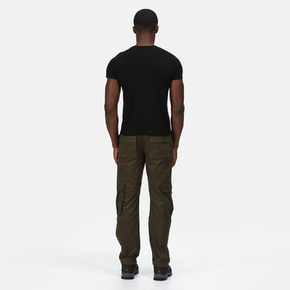 Khaki - Side - Regatta Professional Mens Work Trousers
