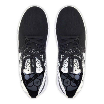 Black-White - Back - Dare 2B Mens Hex-At Trainers