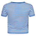 Imperial Blue-White - Close up - Regatta Childrens-Kids Peppa Pig Contrast Striped T-Shirt
