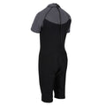 Black-Dark Grey - Lifestyle - Regatta Mens Shorty Wetsuit