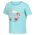 Aruba Blue - Close up - Regatta Childrens-Kids Peppa Pig Printed T-Shirt
