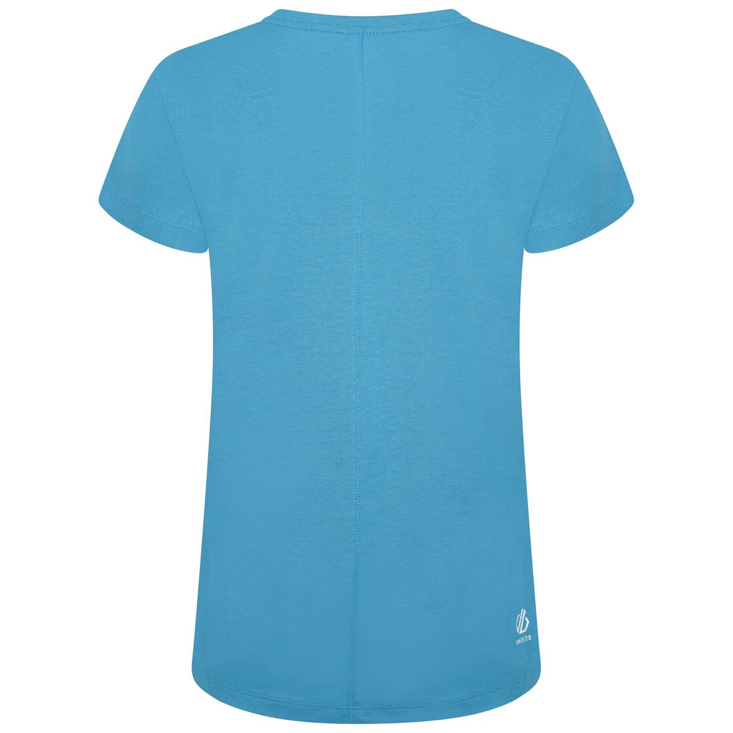 Capri Blue - Back - Dare 2B Womens-Ladies Moments II Barbell T-Shirt