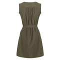 Grape Leaf - Pack Shot - Regatta Womens-Ladies Highton Stretch Shirt Dress