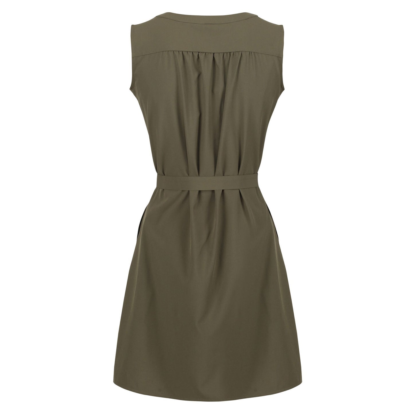 Grape Leaf - Pack Shot - Regatta Womens-Ladies Highton Stretch Shirt Dress