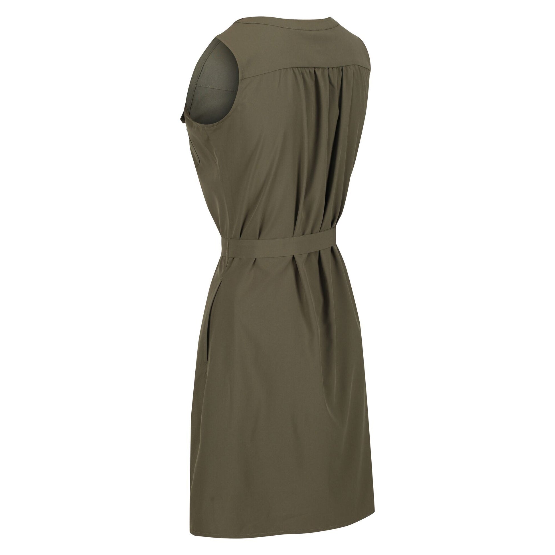 Grape Leaf - Close up - Regatta Womens-Ladies Highton Stretch Shirt Dress