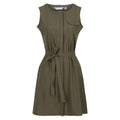 Grape Leaf - Front - Regatta Womens-Ladies Highton Stretch Shirt Dress