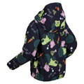 Navy - Pack Shot - Regatta Childrens-Kids Peppa Pig Tractor Waterproof Jacket