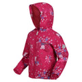 Pink Fusion - Pack Shot - Regatta Childrens-Kids Peppa Pig Flowers Waterproof Jacket