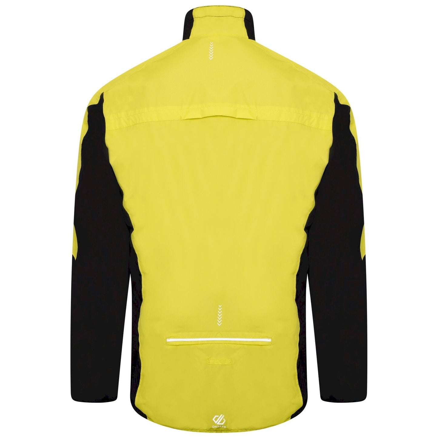 Neon Spring-Black - Pack Shot - Dare 2B Mens Mediant II Cycling Jacket