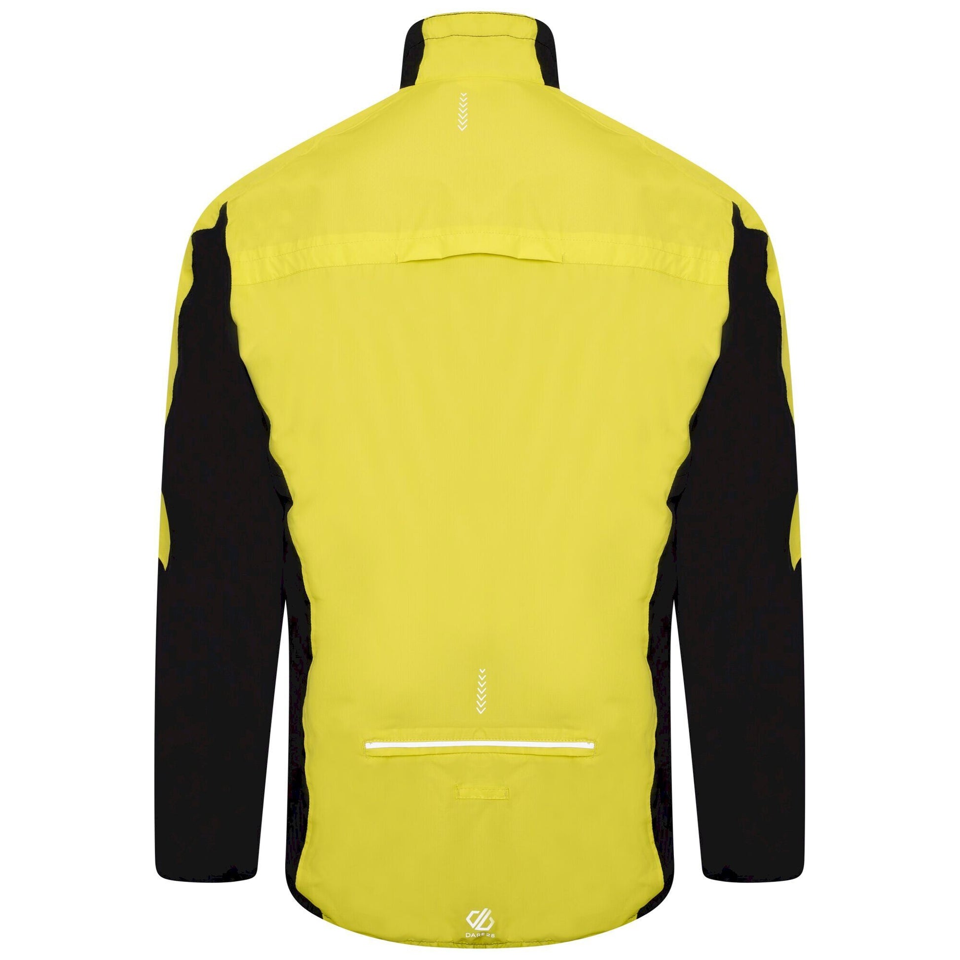 Neon Spring-Black - Pack Shot - Dare 2B Mens Mediant II Cycling Jacket
