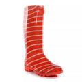 Crayon - Front - Regatta Womens-Ladies Wenlock Striped Wellington Boots