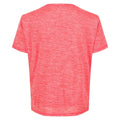 Neon Peach - Back - Regatta Childrens-Kids Alvarado VI Marl T-Shirt