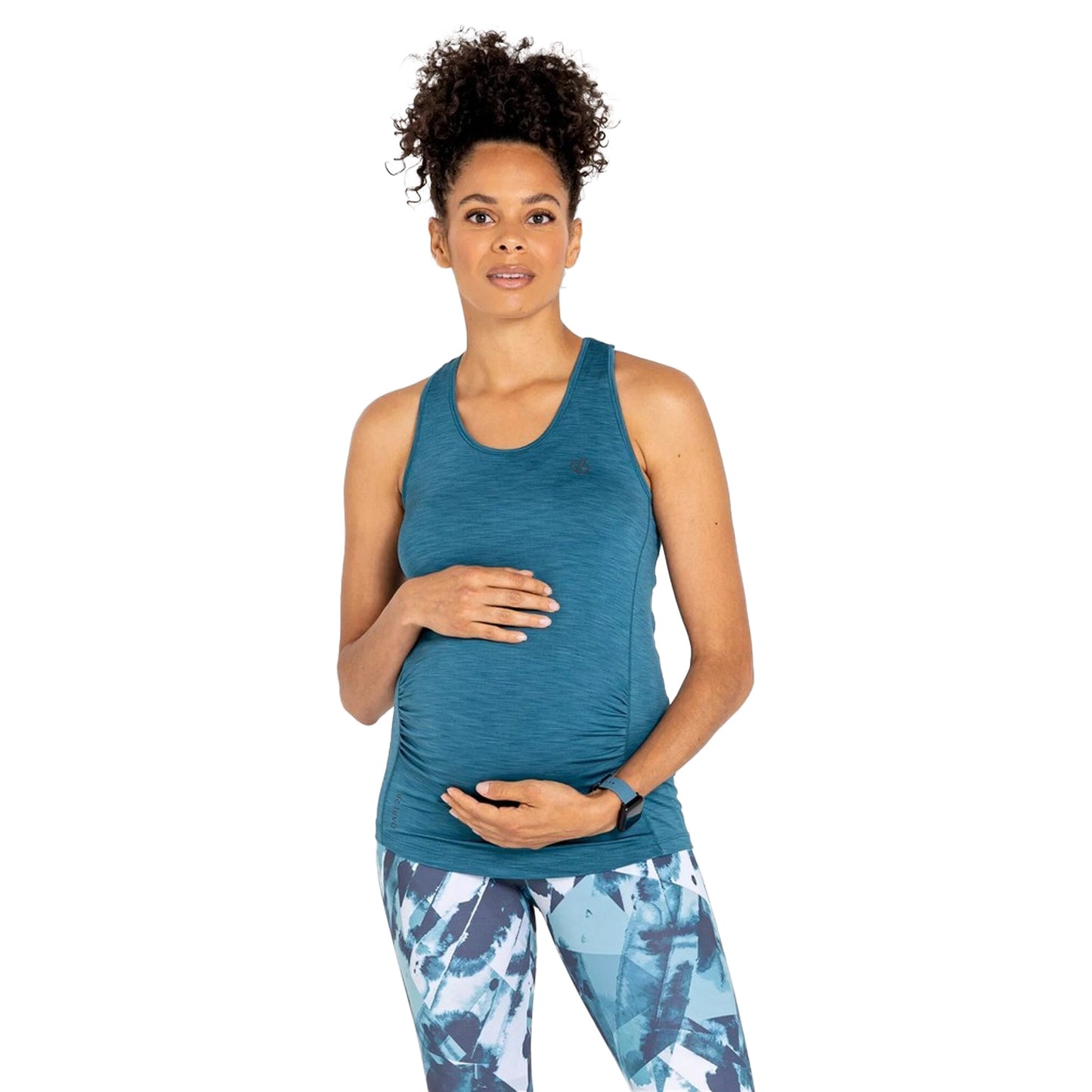 Dragonfly Green - Pack Shot - Dare 2B Womens-Ladies Modernize Maternity Tank Top