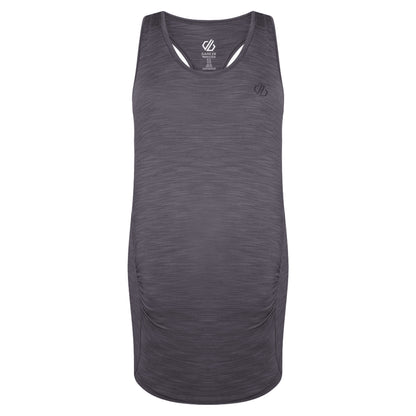 Ebony Grey - Front - Dare 2B Womens-Ladies Modernize Maternity Tank Top
