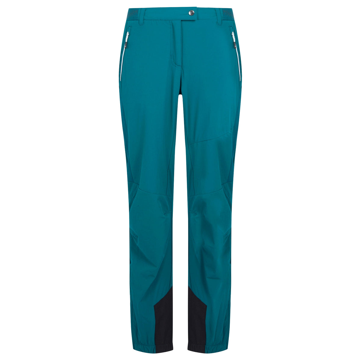 Moroccan Blue - Front - Regatta Womens-Ladies Mountain III Hiking Trousers