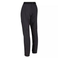 Ash-Black - Side - Regatta Womens-Ladies Mountain III Hiking Trousers