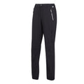 Black - Side - Regatta Womens-Ladies Mountain III Hiking Trousers