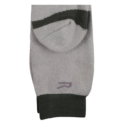 Dark Steel - Back - Regatta Great Outdoors Mens Two Tone Wellington Boot Socks (1 Pair)