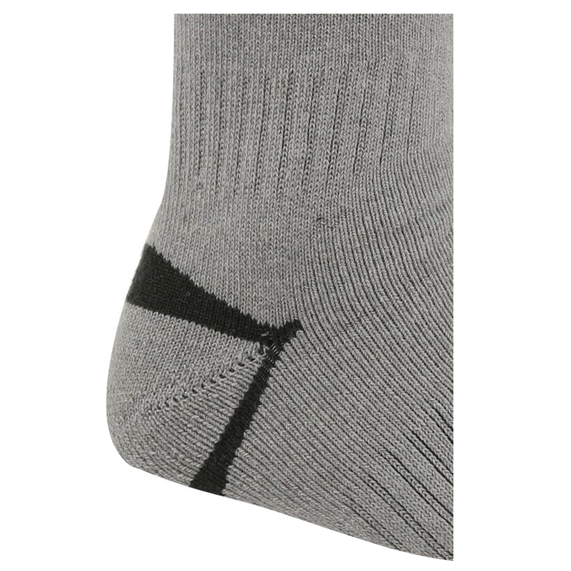 Dark Steel - Side - Regatta Great Outdoors Mens Two Tone Wellington Boot Socks (1 Pair)